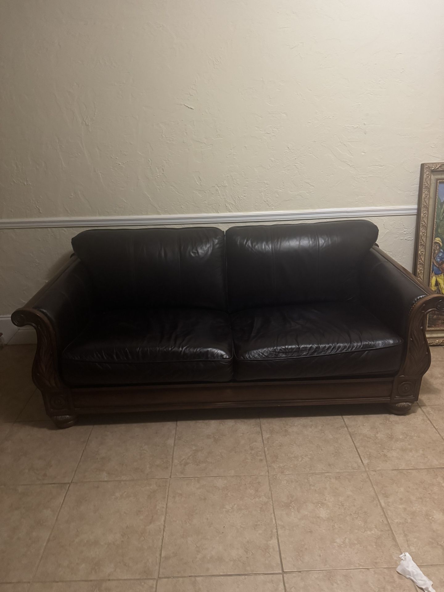 Leather Sofa