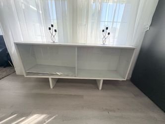 White Dining room/ Office Buffet