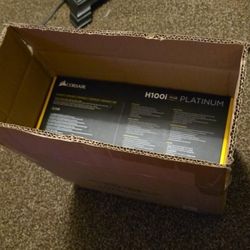 Corsair H100i Platinum 240mm Aio With Box 