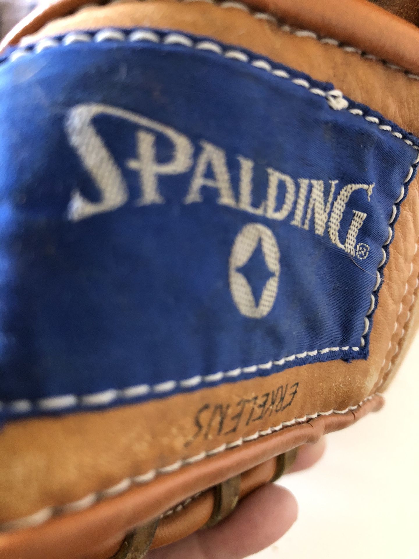 Baseball glove - Spalding - Deep Formed Pro Model  Player Series Jim Rice 42-653