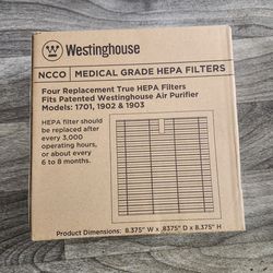 Westinghouse medical-grade True HEPA replacement filters