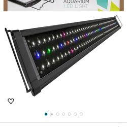 156 LED Aquarium Light Hood with Extendable Brackets, 45-Inch

