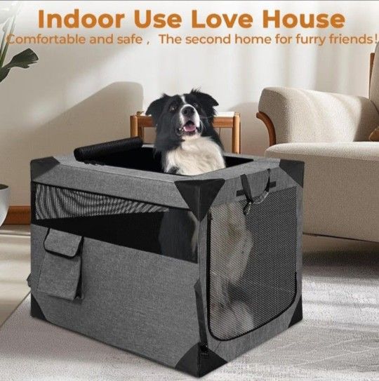 NEW NOTTIA MEDIUM DOG CRATE COLLAPSABLE