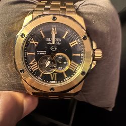 Bulova watch stainless steel water resistant