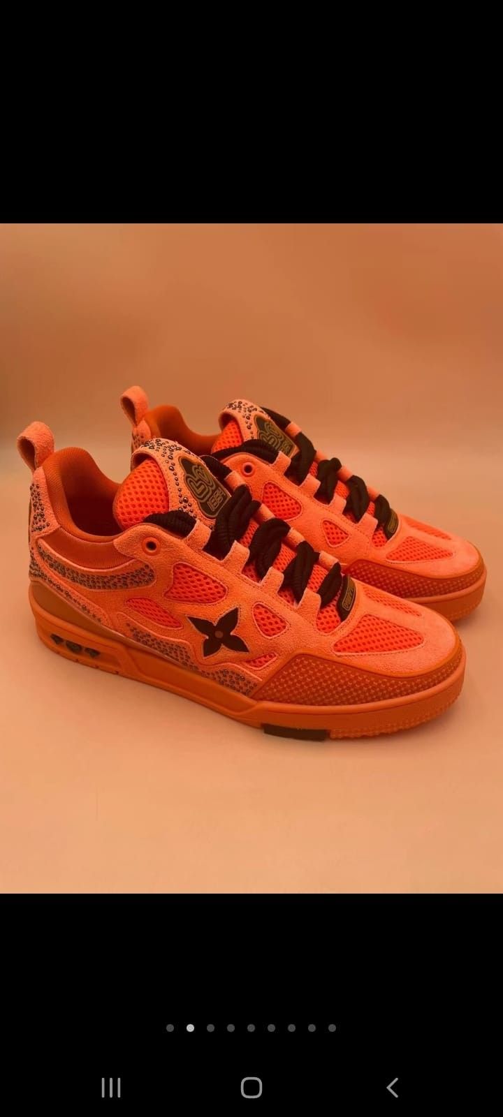 L-V Skate Sneaker Orange Sneakers for Sale in Interlaken, NJ