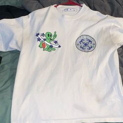 OFF WHITE SHIRT AND SHOES