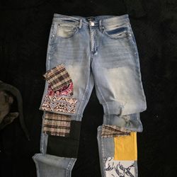 Patch Work Jeans 