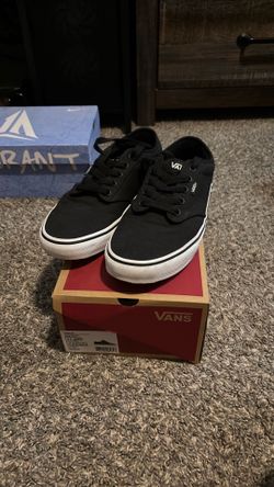 Vans Size 11 Black and White
