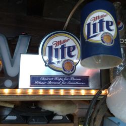 Miller Lite Bar Light