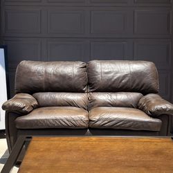 Leather Sofa 