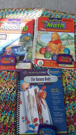 Leap pad. Book and cartridge.
