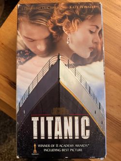 Titanic VHS Tape James Cameron