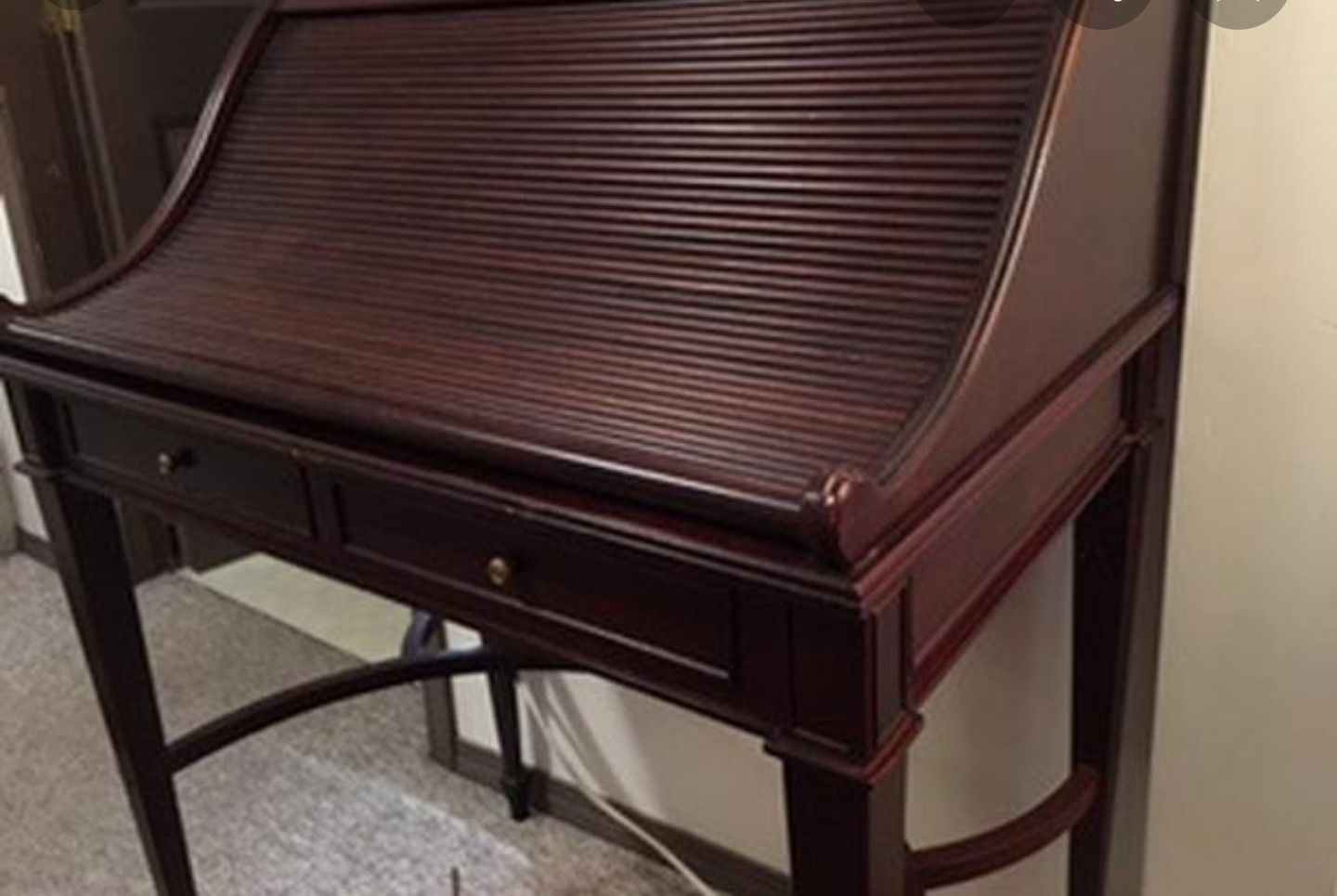 Bombay Co. - Secretary Roll Top Desk