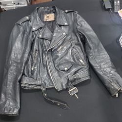 Vintage Leather Jacket LARGE