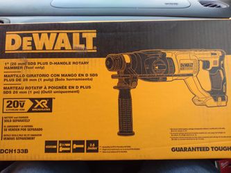 Dewalt 1" SDS plus D handle rotary hammer