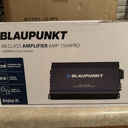 1500 Watt 4 Channel Amplifier 