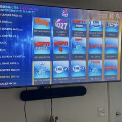 Tv Channels Tv LG  Tv Samsung  Compatible Con Roku firestick All Sports, Movies,