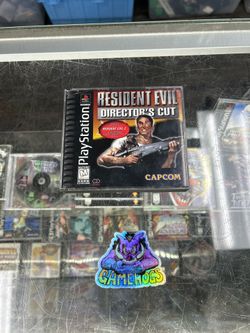 Resident Evil Directors Cut Ps1 $120 Gamehogs 11am-7pm