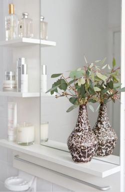 Brand New Mirror With Shelves .
