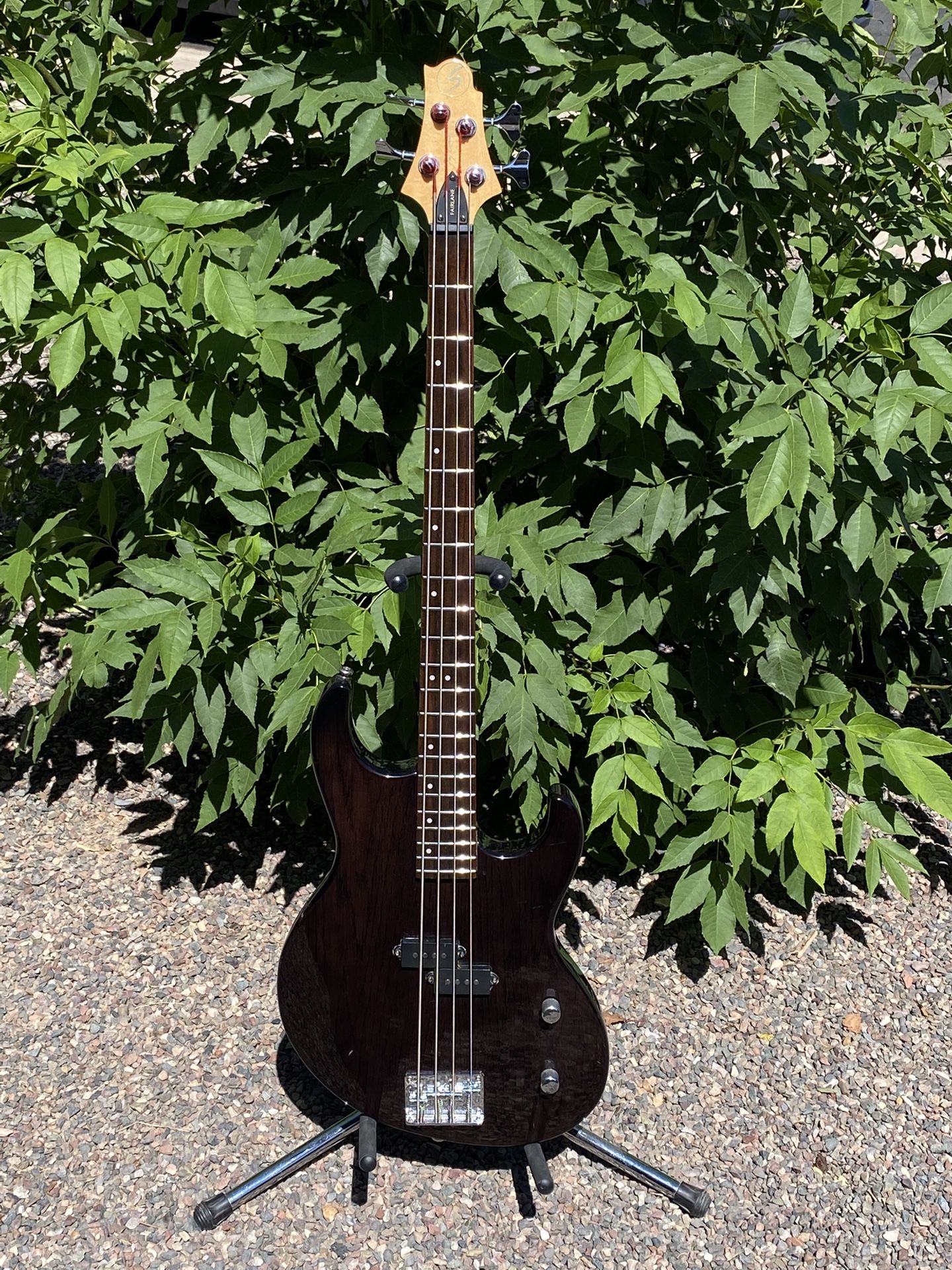Samick Fairlane Bass “ Greg Bennett design ” FN4 Gray Smoke
