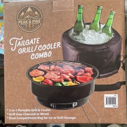 Tailgate Grill And Cooler