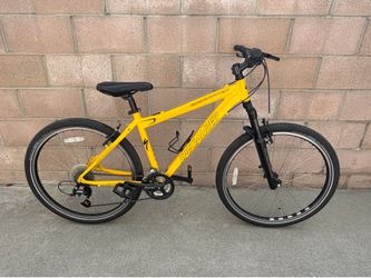 Specialized Rockhopper yellow MTB mountain bike
