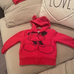Baby Gap Disney Hooded Sweatshirt 