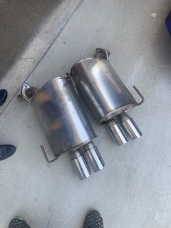 Stock wrx mufflers