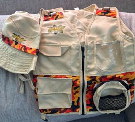 Safari Kidz Explorer Vest and Hat Set Costume
