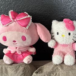 HELLO KITTY PLUSH KUROMI PLUSH