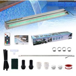 $100 YUDA LED POOL FOUNTAIN WATERFALL 