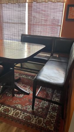 Ashley Dining Table/Corner Bench