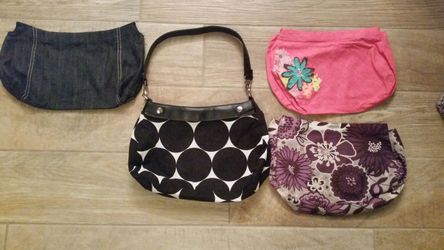 Thirty One brand purse with 4 skirts