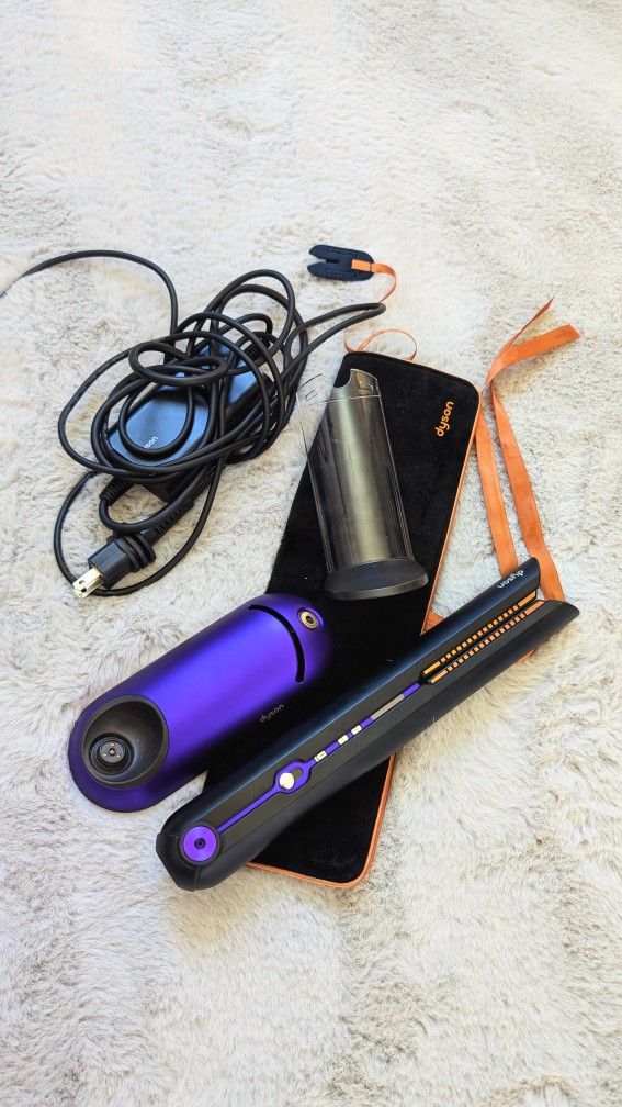 Dyson Flat Iron and Air Wrap