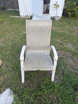 Sling outdoor patio chairs