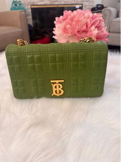Preloved Burberry Lola Chain Flap crossbody/shoulder leather bag