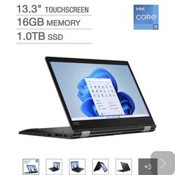 Lenovo Thinkpad L13 Yoga Touchscreen Laptop 16gb 1 tB