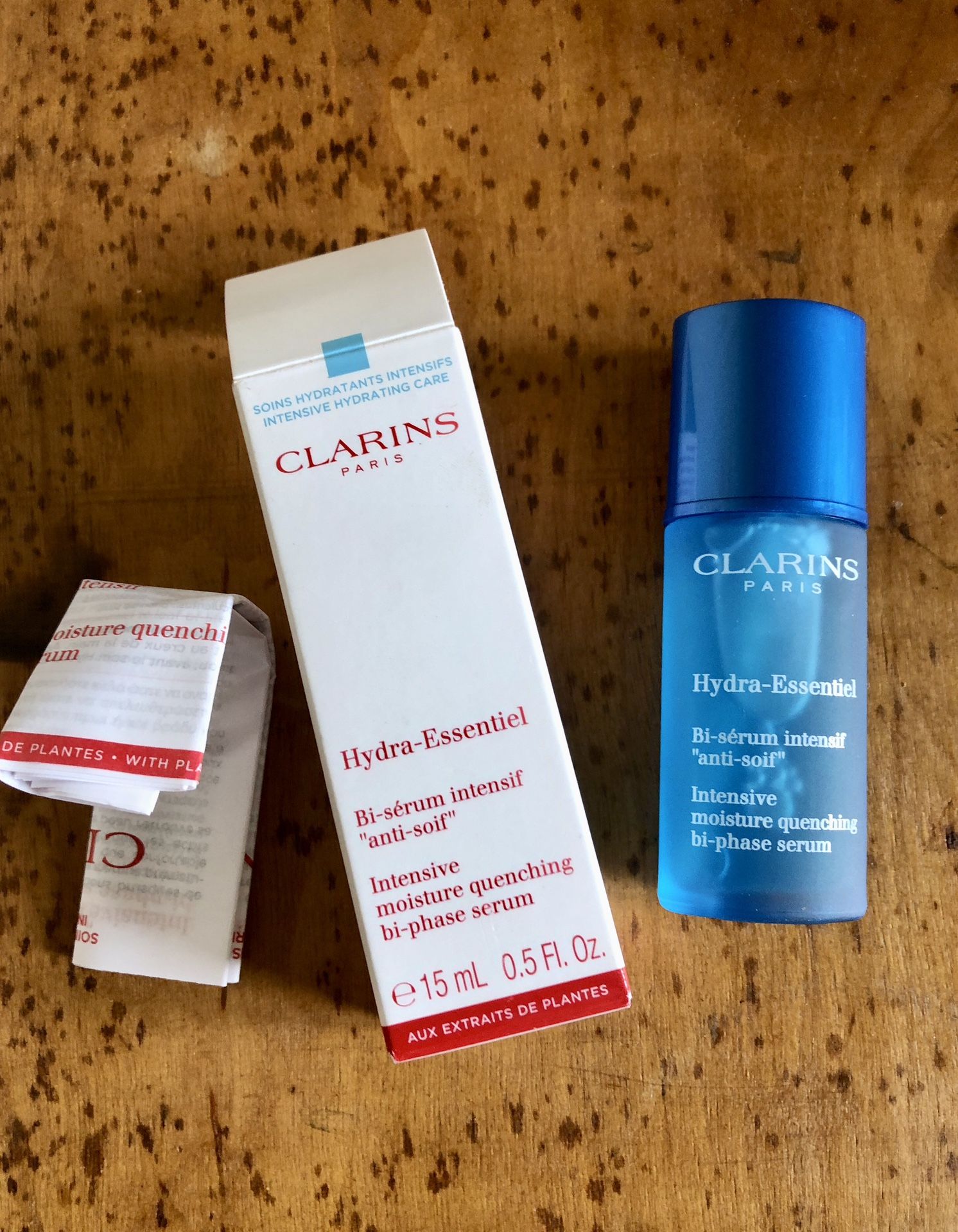 Clarins hydrating serum
