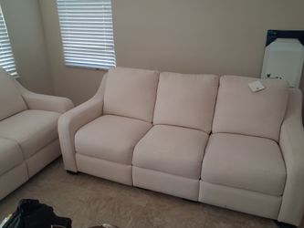 3-seater sofa and matching loveseat set