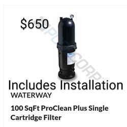 Waterway Pro Clean 100 Pool Filter 