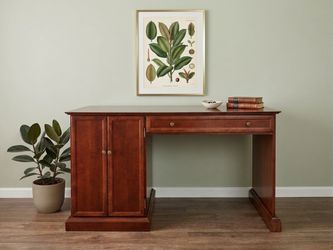 Wood Executive Desk / Computerii Desk – Bombay Company