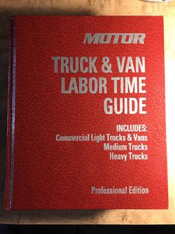 Truck & Van Labor Time Guide: Commercial