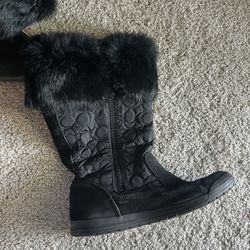 Coach Boots Size 8