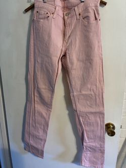1314 Used Levi's Pink Denim Jeans 29x32  $7.00