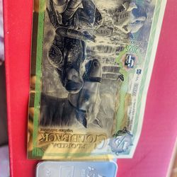 Gold back Florida sheet