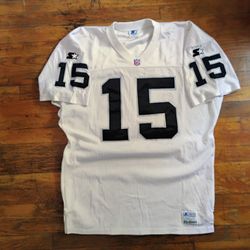 Vintage 1990s Starter Jeff Hostetler Stitched Authentic Jersey Size XL Throwback 90s