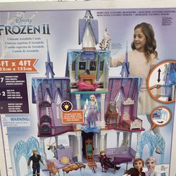 Frozen two real wooden doll house