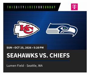 Seahawks vs. Kansas City Chiefs