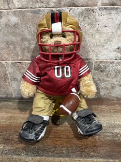 Build-A-Bear with 49ers & Las Vegas A’s Uniforms – Excellent Condition