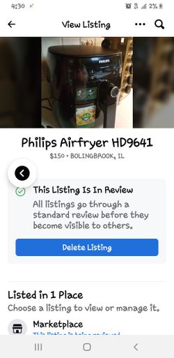 Philips Airfryer HD9641.